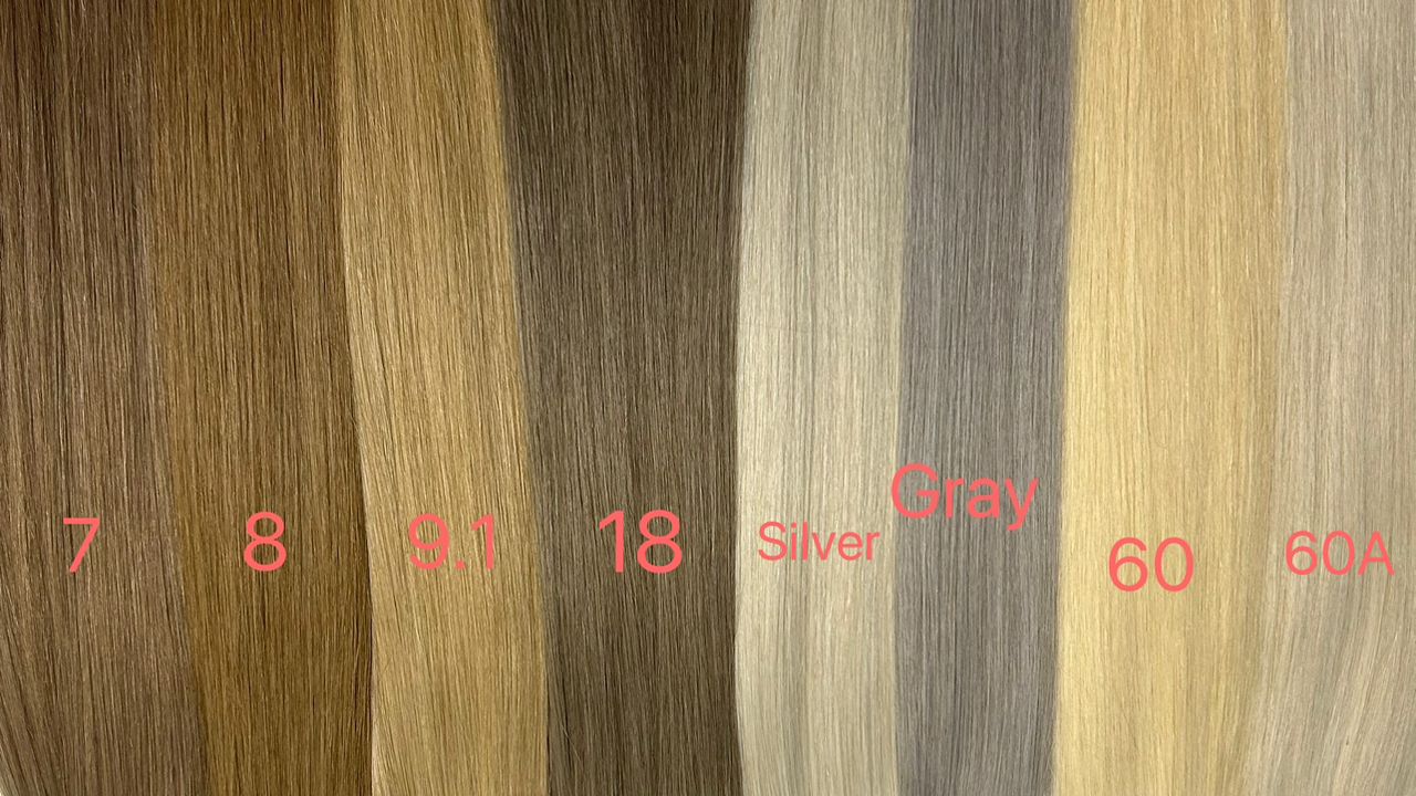 PRE-COLOURED BLONDES